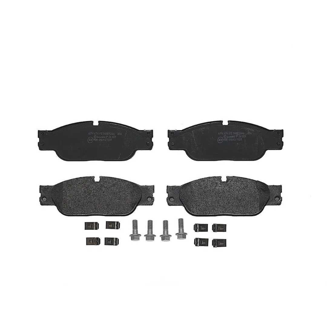 P36021 – BREMBO Brake Pad, FMSI Number D1065-7971 Low-Metallic Set Of 4 With Hardware